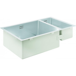 Évier à encastrer K700 gauche installable 760x450mm inox