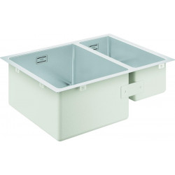 Évier à encastrer K700 gauche installable 595x450mm inox