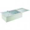 Évier à encastrer K1000 avec Égouttoir 1160x520mm inox