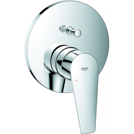 Mitigeur monocommande de bain BauEdge 24162_1 Kit de garniture pour 35600 chromé