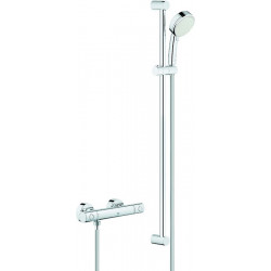 Mitigeur thermostatique de douche Grohtherm 800 C 34769 avec Ensemble de douche 900mm chromé