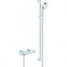 Mitigeur thermostatique de douche Grohtherm 800 C 34769 avec Ensemble de douche 900mm chromé