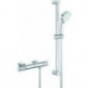 Mitigeur thermostatique de bain Grohtherm 1000 Performance 34783 600mm chromé
