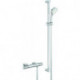 Mitigeur thermostatique de bain Grohtherm 1000 Performance 34784 900mm chromé