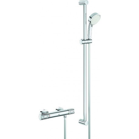 Mitigeur thermostatique de bain Grohtherm 1000 Performance 34784 900mm chromé