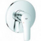 Mitigeur de douche monocommande Grohe EUROSMART Kit de garniture chromé