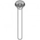 Adaptateur de flamme Grohe pour raccords avec alimentation en eau en plastique