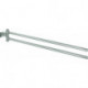 Porte-serviettes GROHE ESSENTIALS CUBE 439mm. 2-bras. rigide acier