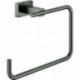 Anneau porte-serviettes ESSENTIALS CUBE graphite dur brossé