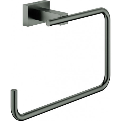 Anneau porte-serviettes ESSENTIALS CUBE graphite dur brossé