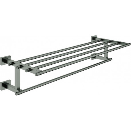 Porte-serviettes multi-serviettes ESSENTIALS CUBE 558 mm graphite dur brossé GROHE