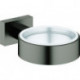 Support Porte-savon ESSENTIALS CUBE f B SeifSpend od Seifensch. graphite dur