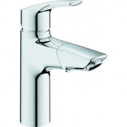 Mitigeur lavabo EUROSMART MSize herextensible. Ala PO set de vidage chromé