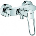 Mitigeur de douche monocommande Grohe EUROSMART DN 15. plus ouvert Levier poignée chromé