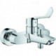 Robinet de baignoire monocommande EUROSMART DN 15. long Levier chromé