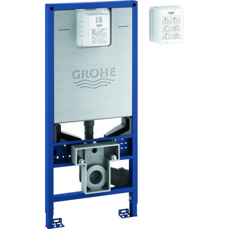 Elément WC Grohe Rapid SLX 39865 BH: 1.13m avec régulateur de débit de rinçage / boîte à bornes