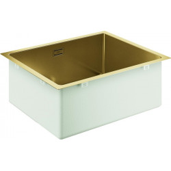 Évier en acier inoxydable GROHE UB K700 31574_1 1 vasque 540x440mm or brillant geb.