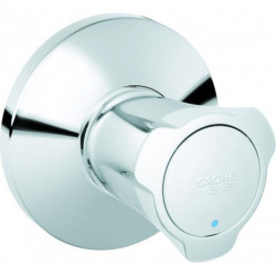 Façade Robinet D'Arrêt soupape UP COSTA marquage bleu, EBT 15-35 mm chromé GROHE