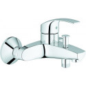 Mitigeur monocommande bain EUROSMART DN 15 Montage mural chromé