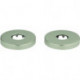 Rosace Grohe 11741 nickel brossé