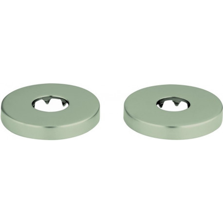 Rosace Grohe 11741 nickel brossé
