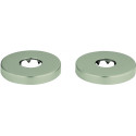 Rosace Grohe 11741 nickel brossé