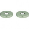 Rosace Grohe 11741 nickel brossé