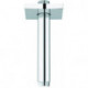 Sortie plafond RAINSHOWER rosace carrée longueur 142mm chr