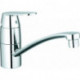 Mitigeur d'évier EUROSMART C DN 15, pour installation devant la fenêtre chrome GROHE