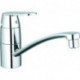Mitigeur d'évier EUROSMART C DN 15 basse pression, aérateur chromé GROHE