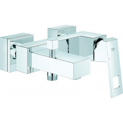 Mitigeur monocommande bain EUROCUBE DN 15 Montage mural chromé