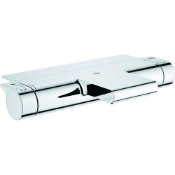 Mitigeur thermostatique bain GROHTHERM 2000 DN 15, étagère de douche EasyReach chrome GROHE