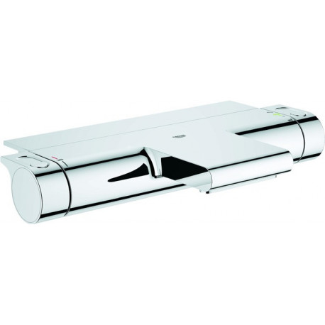 Mitigeur thermostatique bain GROHTHERM 2000 DN 15, étagère de douche EasyReach chrome GROHE