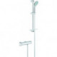 Mitigeur thermostatique douche Grohe GROHTHERM 2000 DN 15 m Br-gar chromé 