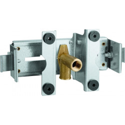 Support RAPID PRO pour robinetterie apparente / robinet simple largeur B 24