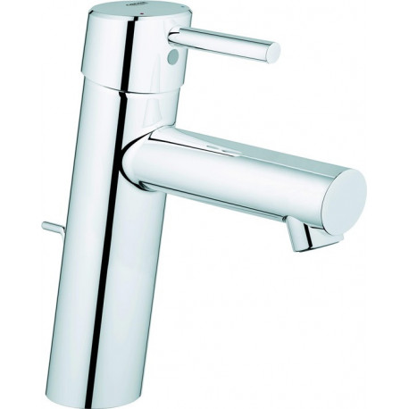 Mitigeur de lavabo CONCETTO DN 15, version moyenne-haute, garniture de vidage 1 1/4 pouce chromé GROHE