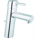 Mitigeur de lavabo CONCETTO DN 15, version moyenne-haute, garniture de vidage 1 1/4 pouce chromé GROHE