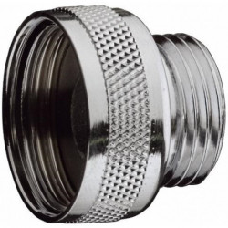 Raccord de pièce de réduction chromé