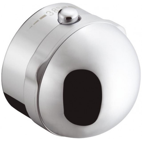 Poignée pour thermostat à encastrer chrome HANSGROHE