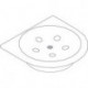 Porte-savon HG LOGO individuel