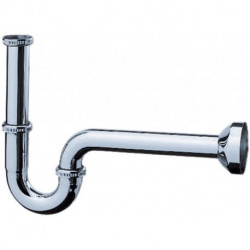 Siphon tubulaire facile à installer chrome HANSGROHE