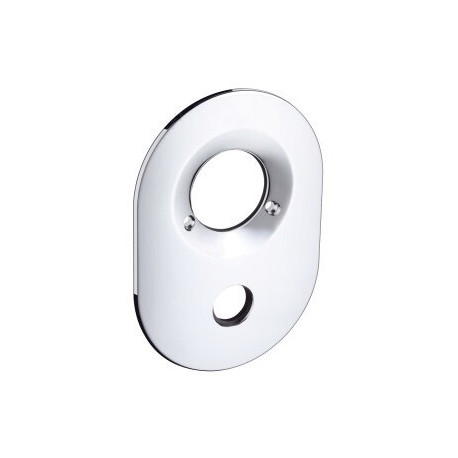 Rosace pour mitigeur de douche Axor Allegroh encastré chrome HANSGROHE