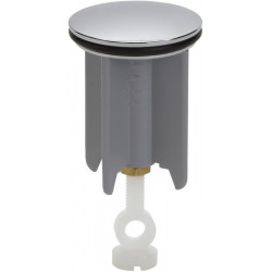Clapet lavabo 5/4 chromé