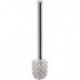 Brosse WC avec manche chromé