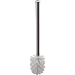 Brosse WC avec manche chromé