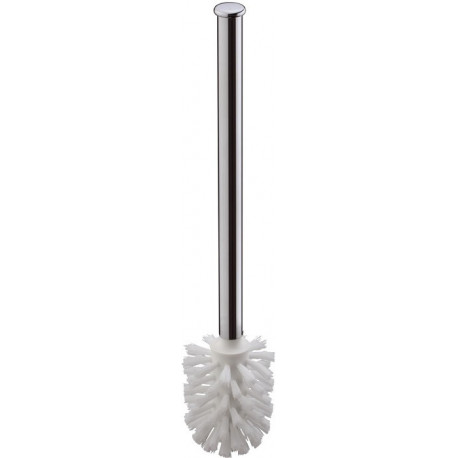 Brosse WC avec manche chromé