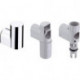 Support mural HG / couverture pour Wd-st UnicaD chr