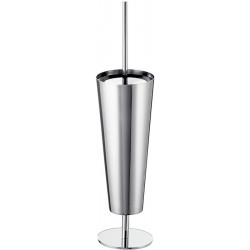 Porte-brosse WC chroméé