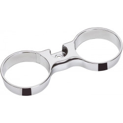 Lot de lotion A support pour montage sur barre de douche Unica A chrome HANSGROHE