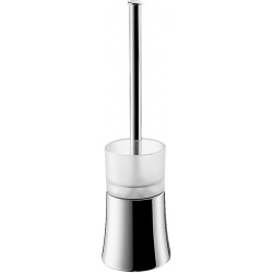 Porte-brosse WC chroméé